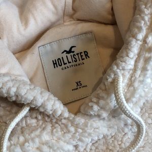 Hollister Fluffy Hoodie Size Xs 